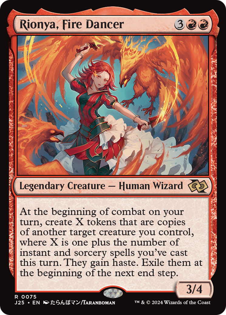 Rionya, Fire Dancer (J25-075) - Foundations Jumpstart