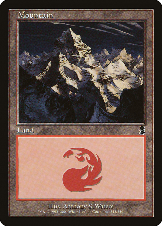 Mountain (ODY-343) - Odyssey Foil