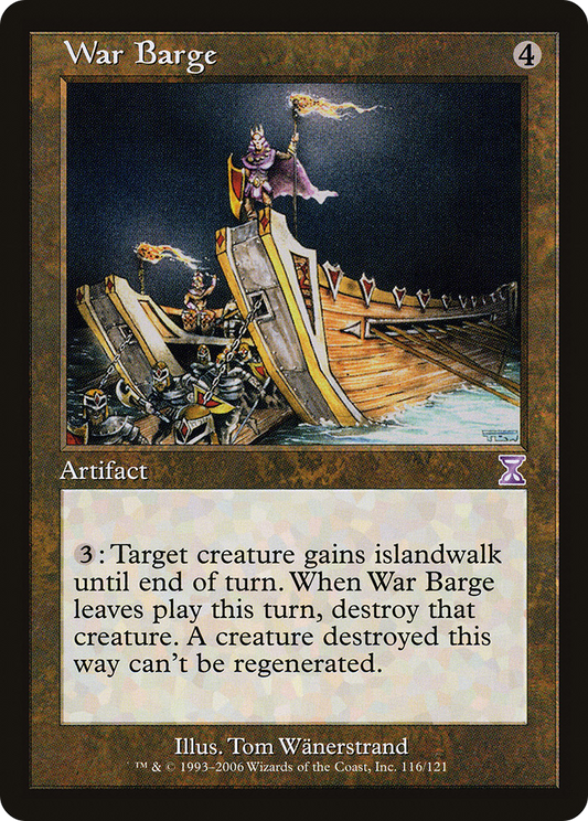 War Barge (TSB-116) - Time Spiral Timeshifted