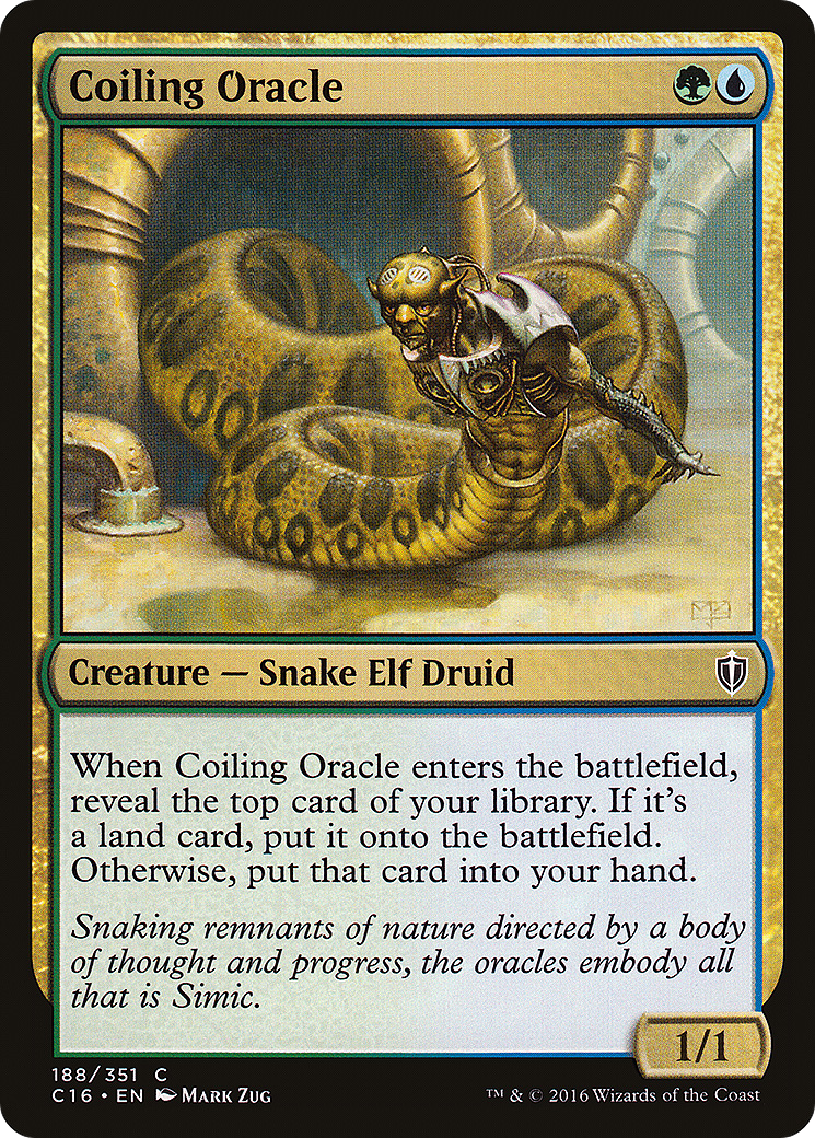 Coiling Oracle (C16-188) - Commander 2016