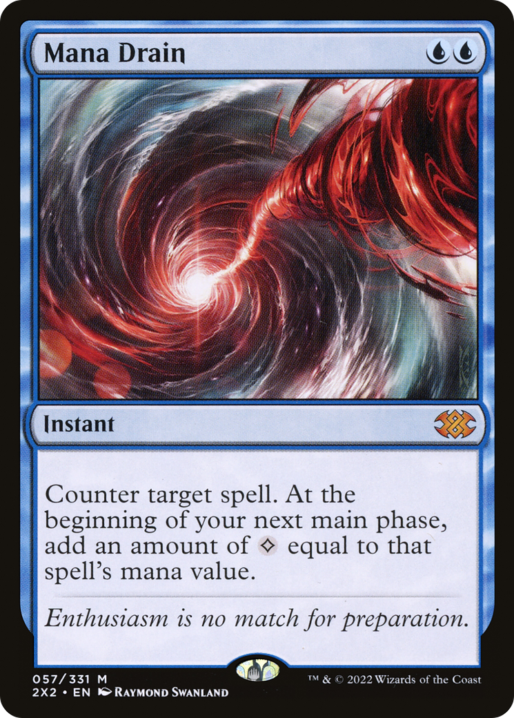 Mana Drain (2X2-057) - Double Masters 2022 Foil