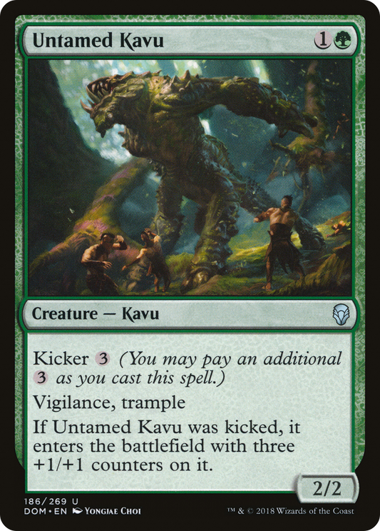 Untamed Kavu (DOM-186) - Dominaria