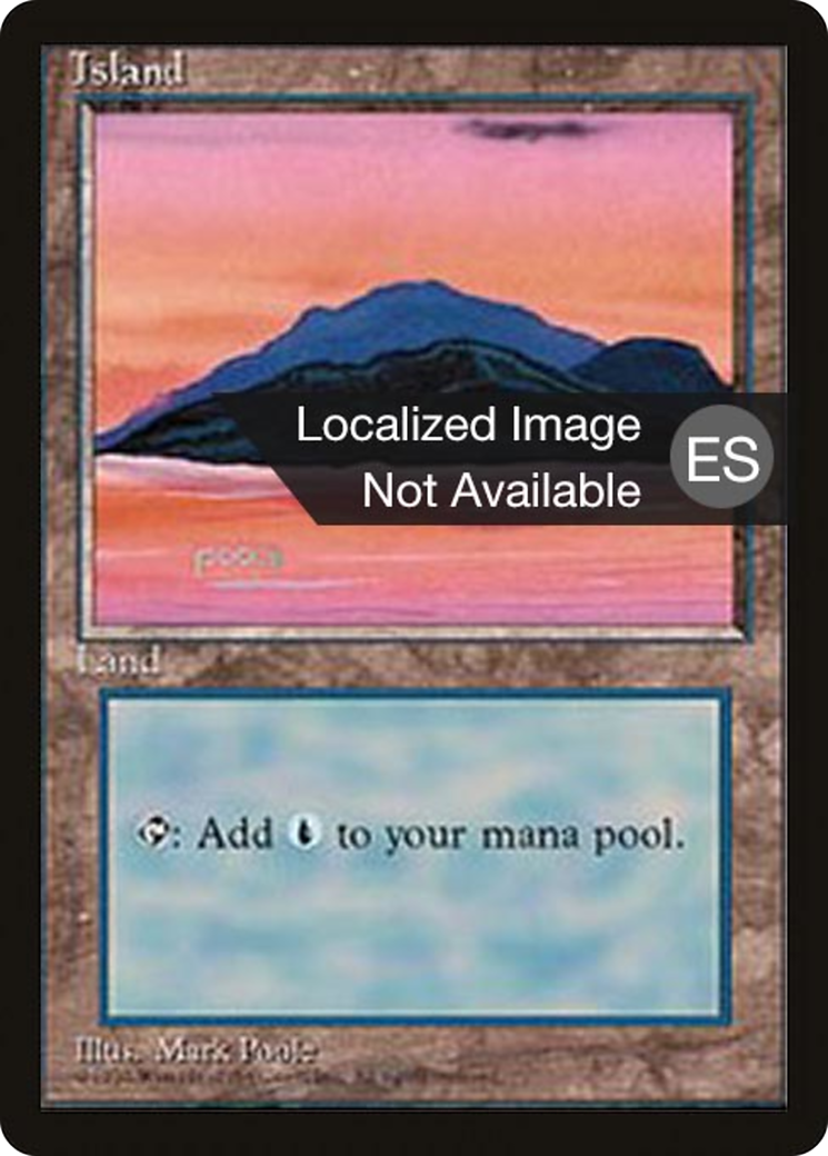 Island (4BB-369) - Fourth Edition Foreign Black Border