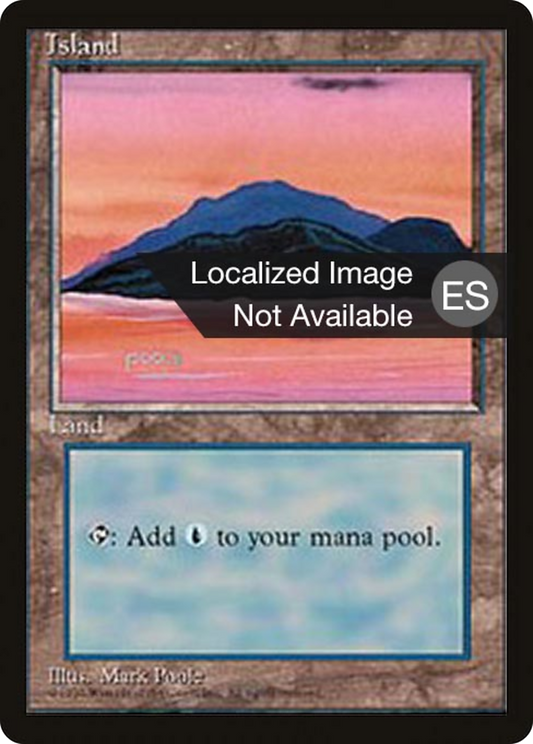 Island (4BB-369) - Fourth Edition Foreign Black Border