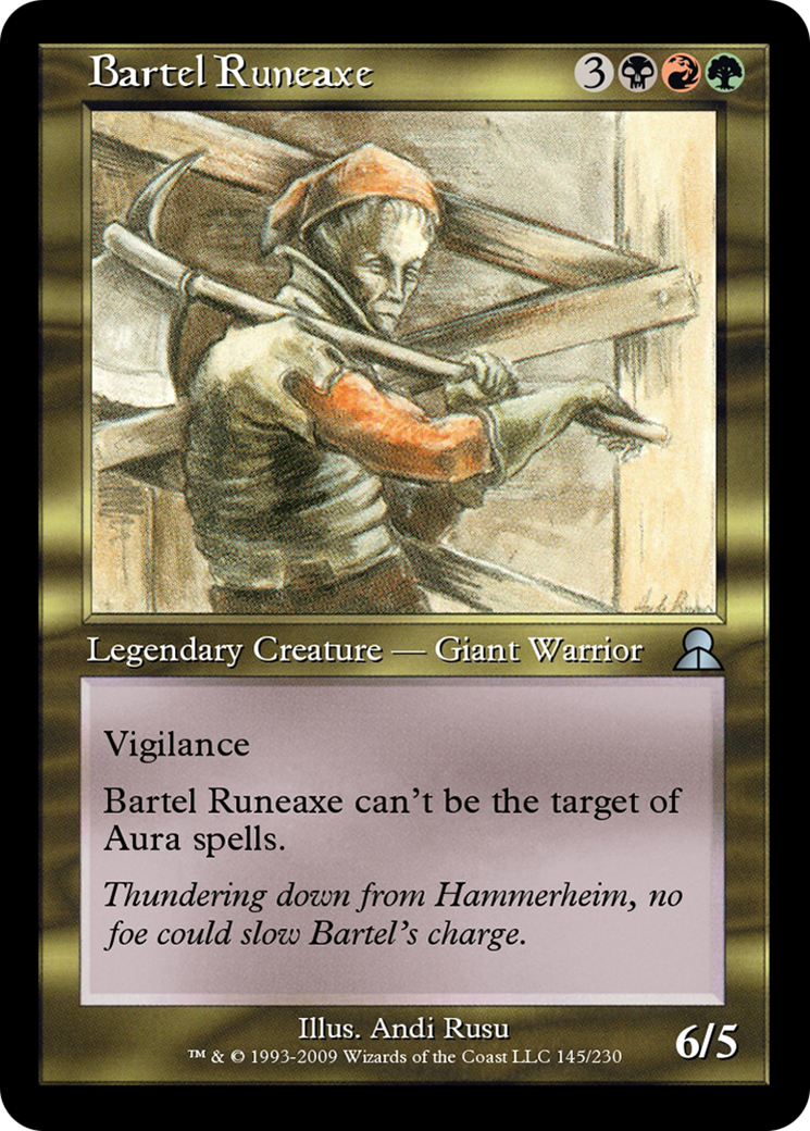 Bartel Runeaxe (ME3-145) - Masters Edition III