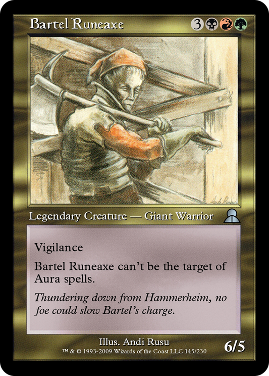 Bartel Runeaxe (ME3-145) - Masters Edition III Foil