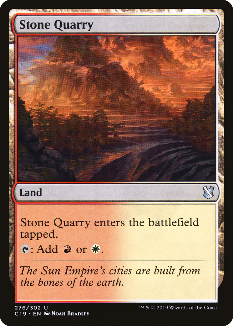 Stone Quarry (C19-276) - Commander 2019