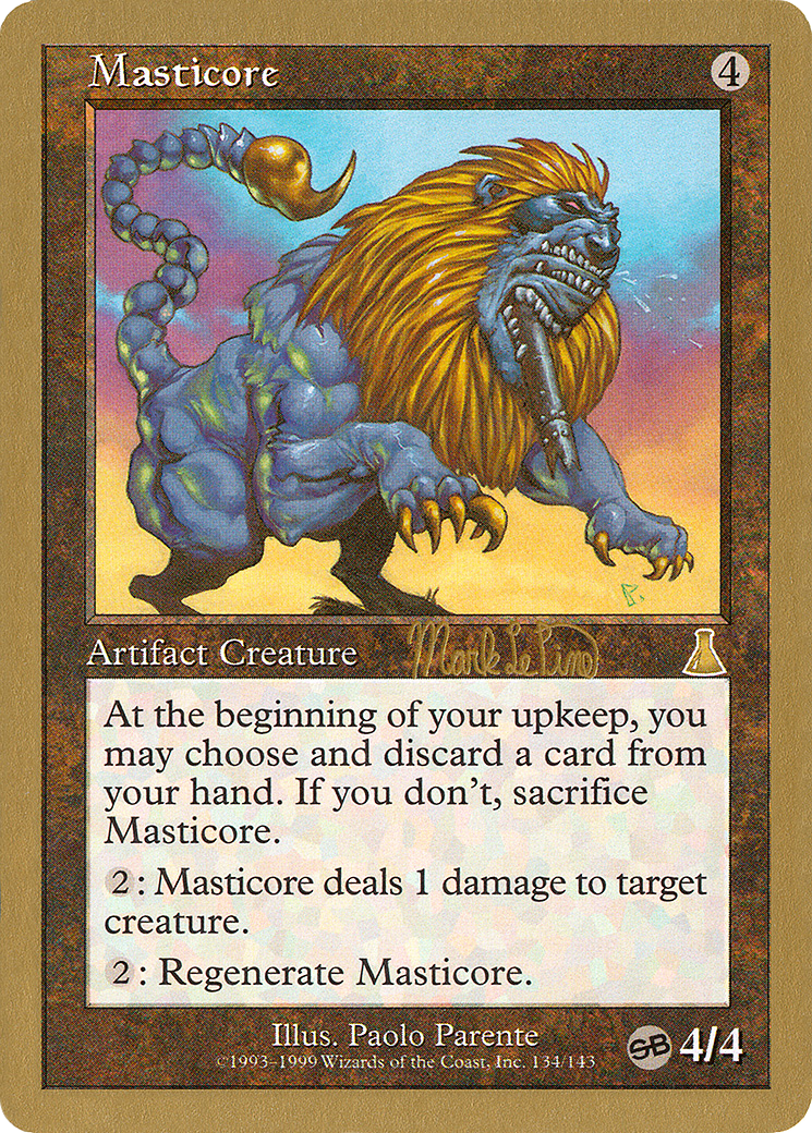 Masticore (WC99-MLP134SB) - World Championship Decks 1999