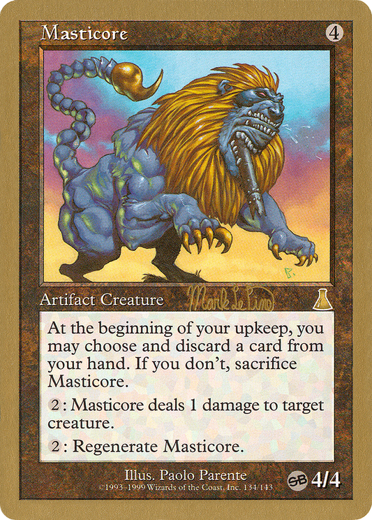 Masticore (WC99-MLP134SB) - World Championship Decks 1999