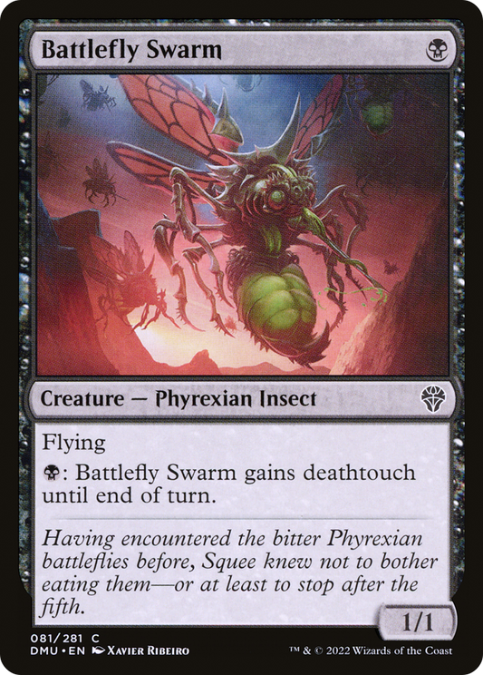 Battlefly Swarm (DMU-081) - Dominaria United Foil