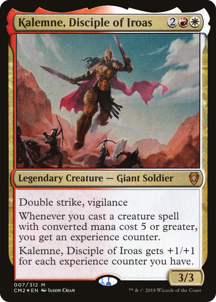 Kalemne, Disciple of Iroas (CM2-007) - Commander Anthology Volume II Foil