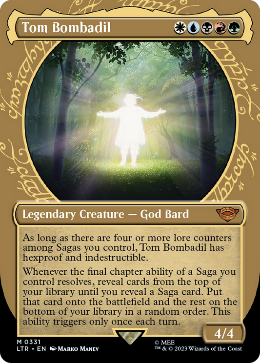 Tom Bombadil (LTR-331) - The Lord of the Rings: Tales of Middle-earth: (Showcase) (Borderless) Foil