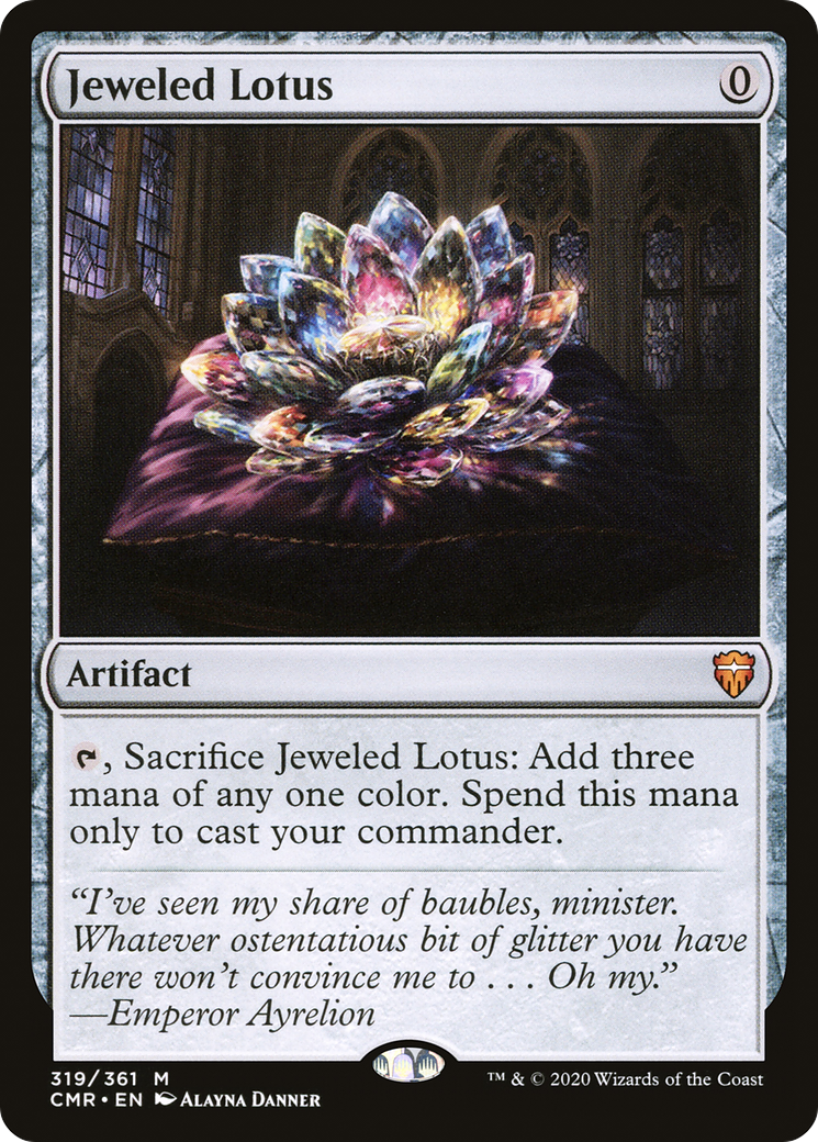 Jeweled Lotus (CMR-319) - Commander Legends Foil