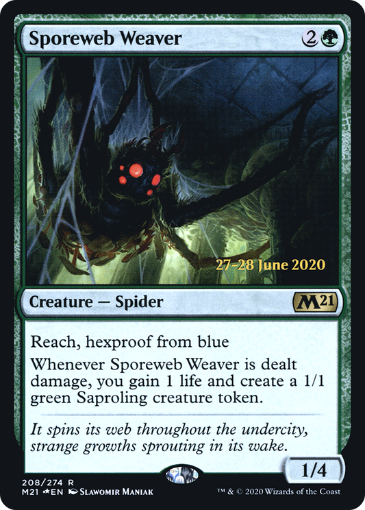 Sporeweb Weaver (PM21-208S) - Core Set 2021 Promos Foil