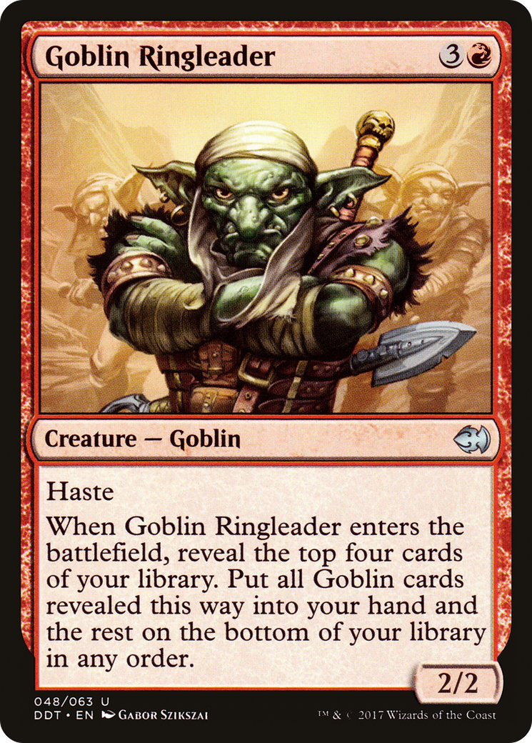 Goblin Ringleader (DDT-048) - Duel Decks: Merfolk vs. Goblins