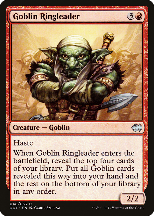 Goblin Ringleader (DDT-048) - Duel Decks: Merfolk vs. Goblins