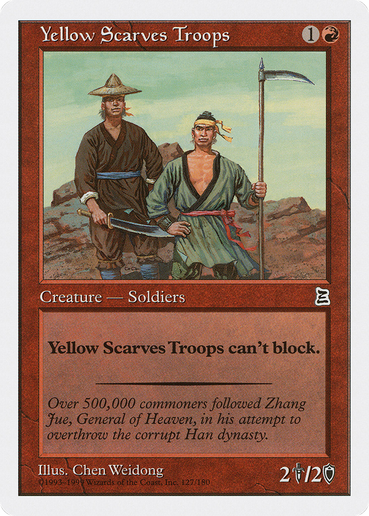 Yellow Scarves Troops (PTK-127) - Portal Three Kingdoms