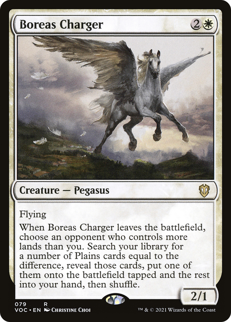 Boreas Charger (VOC-079) - Crimson Vow Commander