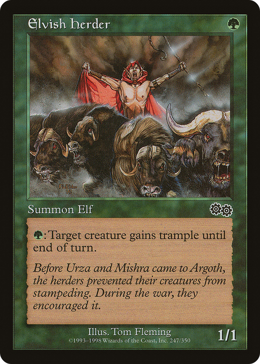 Elvish Herder (USG-247) - Urza's Saga