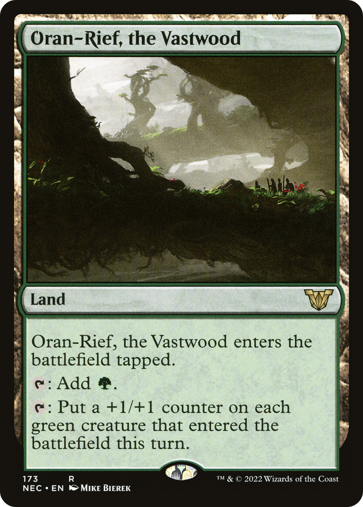 Oran-Rief, the Vastwood (NEC-173) - Neon Dynasty Commander