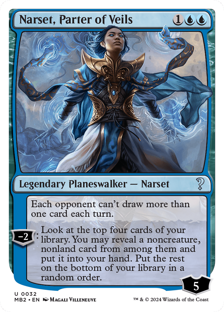 Narset, Parter of Veils (MB2-032) - Mystery Booster 2