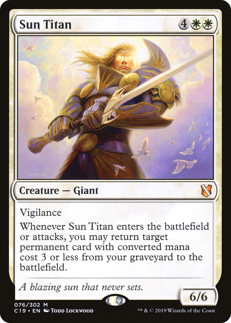 Sun Titan (C19-076) - Commander 2019