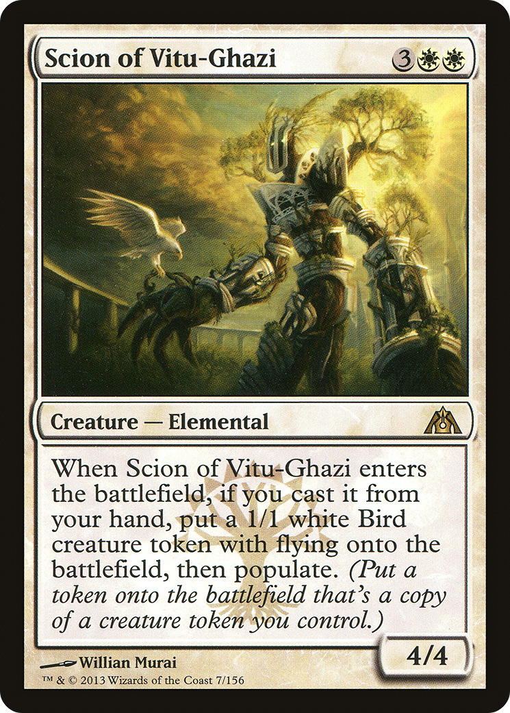 Scion of Vitu-Ghazi  (DGM-007) - Dragon's Maze Foil