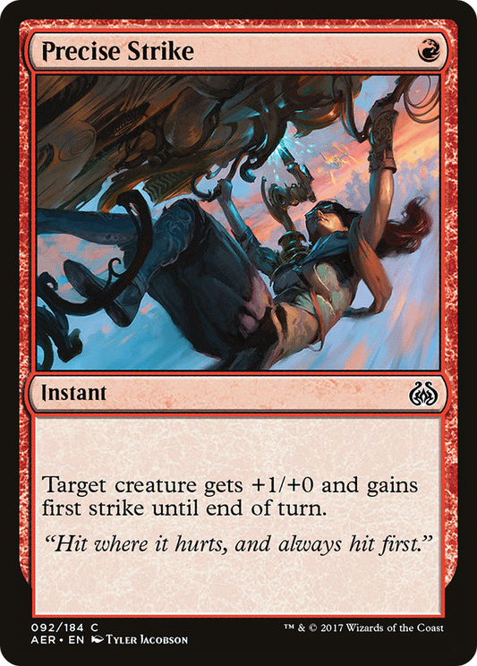 Precise Strike (AER-092) - Aether Revolt Foil