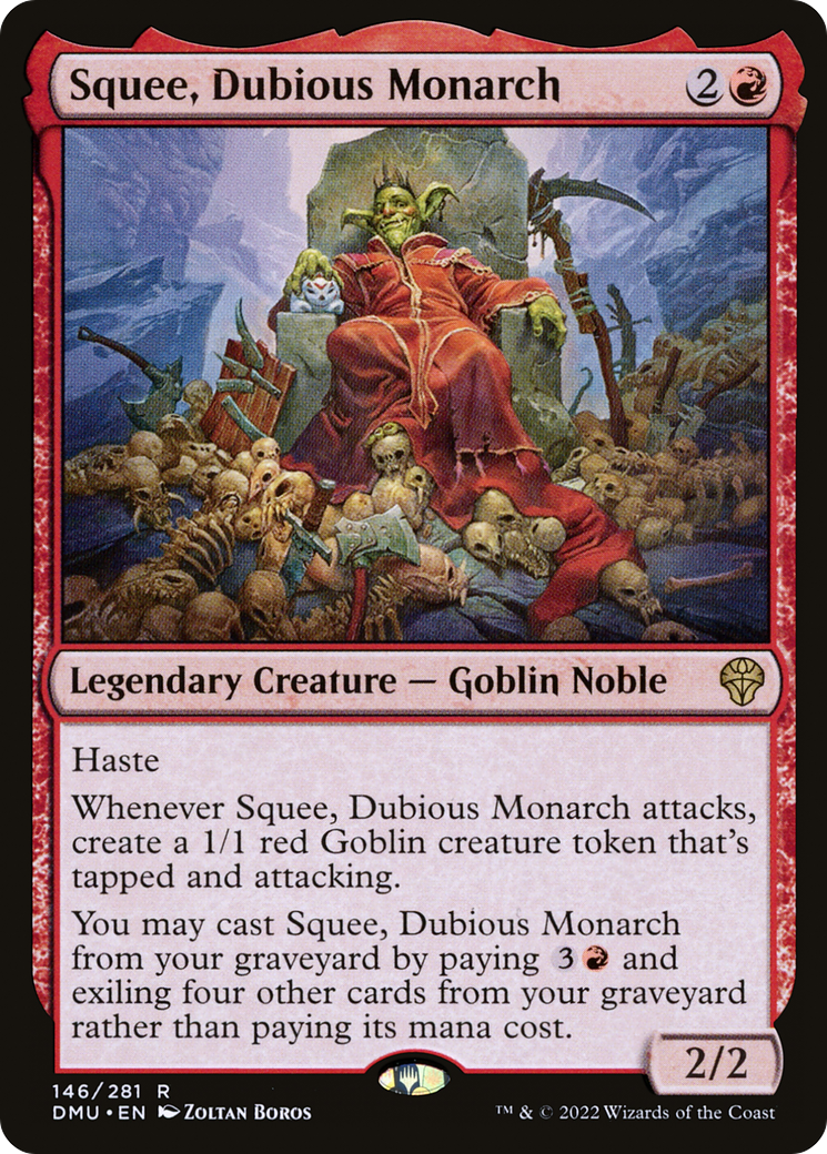 Squee, Dubious Monarch (DMU-146) - Dominaria United Foil