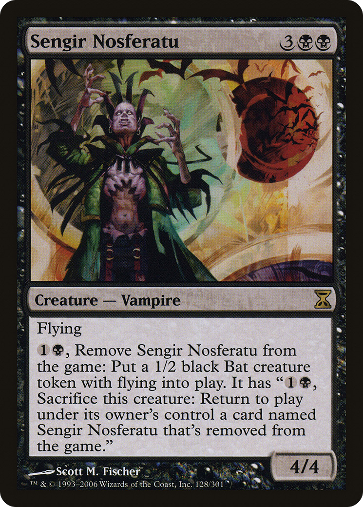 Sengir Nosferatu  (TSP-128) - Time Spiral Foil