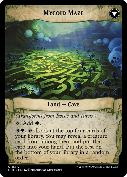 Twists and Turns // Mycoid Maze (LCI-217) - The Lost Caverns of Ixalan