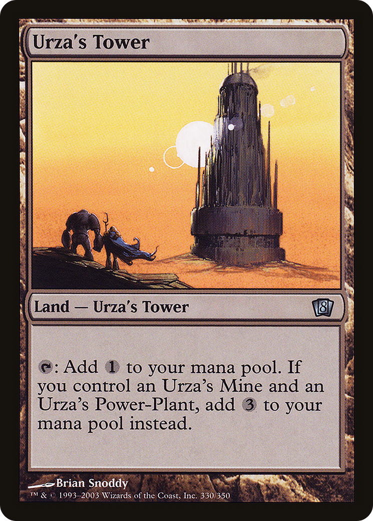 Urza's Tower (8ED-330★) - Eighth Edition Foil