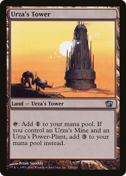 Urza's Tower (8ED-330★) - Eighth Edition Foil