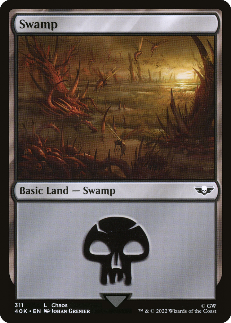 Swamp (40K-311) - Warhammer 40,000 Commander