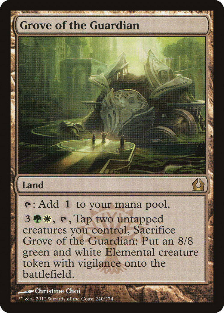 Grove of the Guardian  (RTR-240) - Return to Ravnica