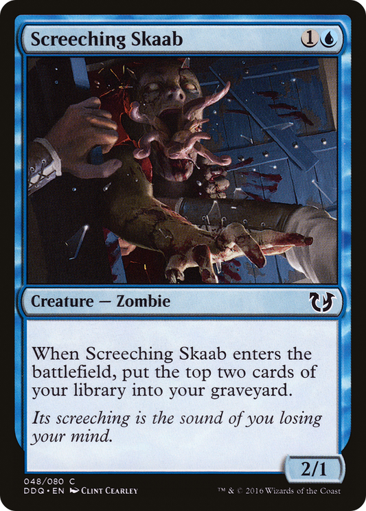 Screeching Skaab (DDQ-048) - Duel Decks: Blessed vs. Cursed