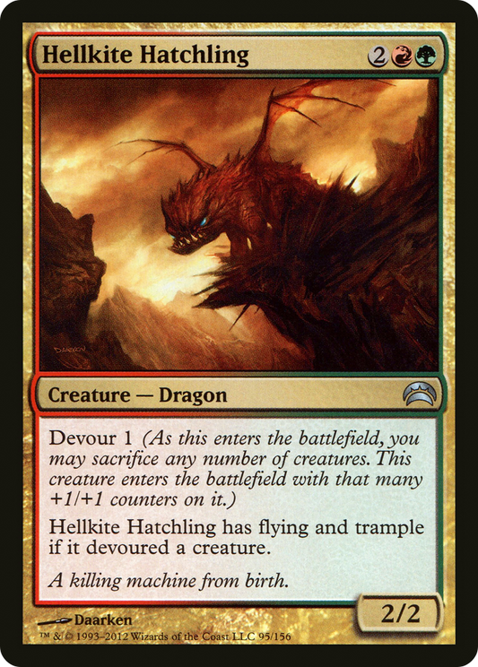 Hellkite Hatchling (PC2-095) - Planechase 2012