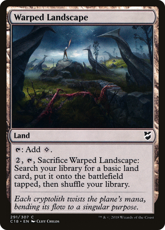 Warped Landscape (C18-291) - Commander 2018