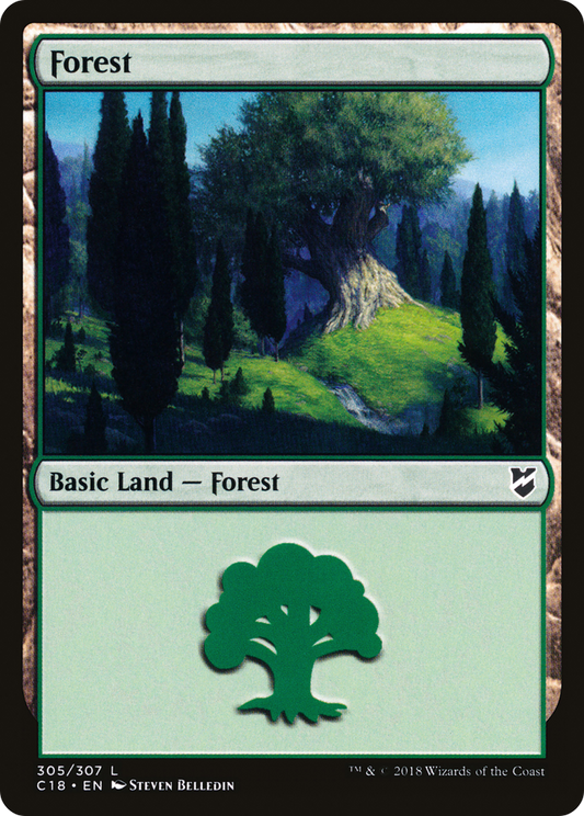 Forest (C18-305) - Commander 2018