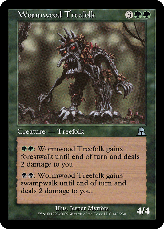 Wormwood Treefolk (ME3-140) - Masters Edition III Foil