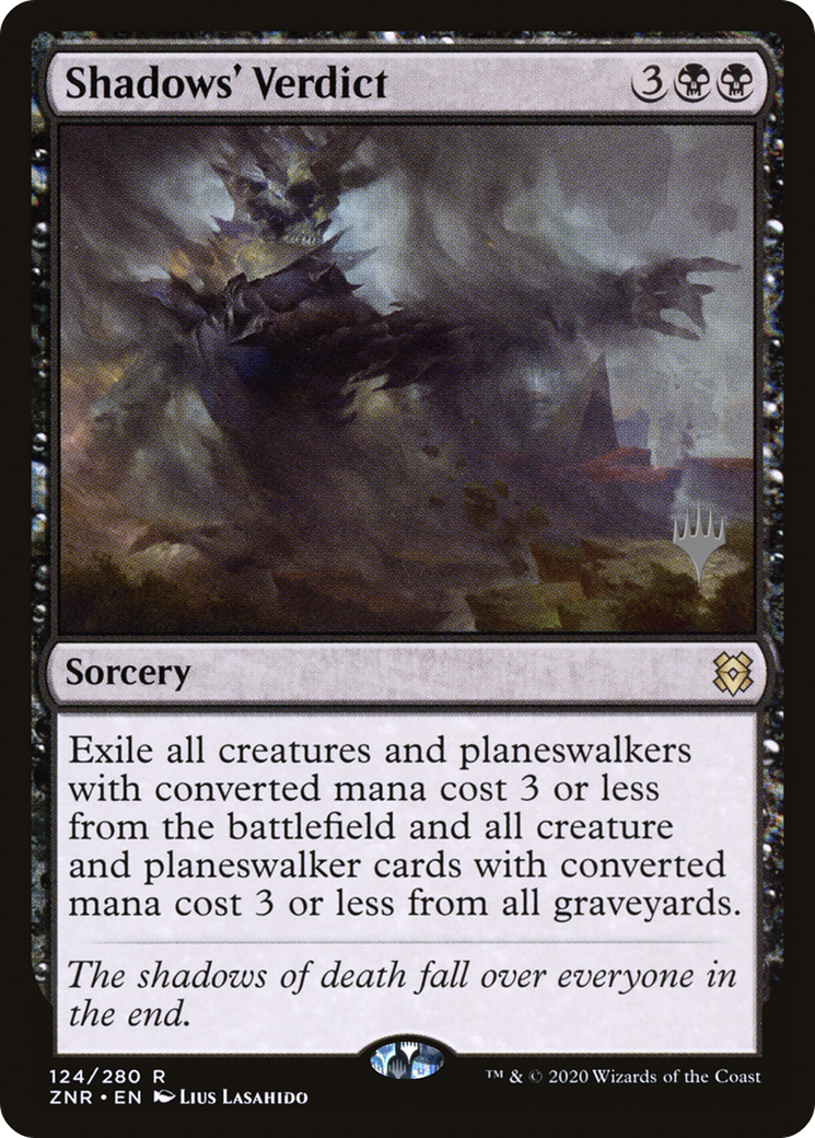 Shadows' Verdict (PPZNR-124P) - Zendikar Rising Promos (Promo Pack)