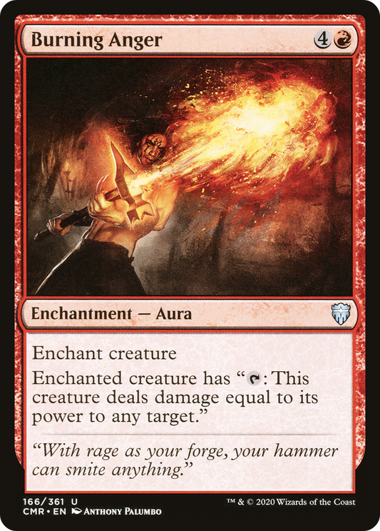 Burning Anger (CMR-166) - Commander Legends