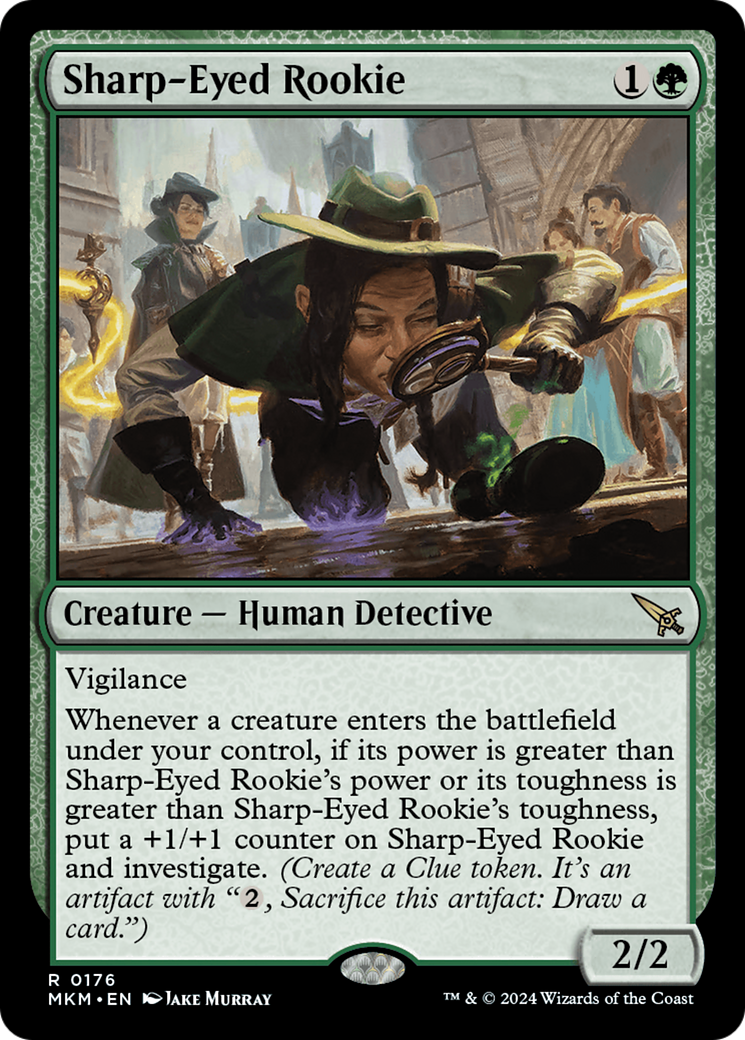 Sharp-Eyed Rookie  (MKM-176) - Murders at Karlov Manor