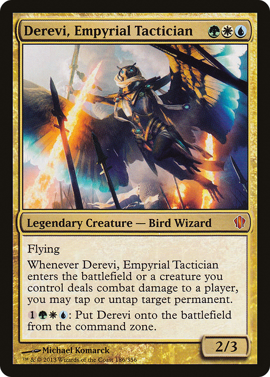 Derevi, Empyrial Tactician (C13-186) - Commander 2013