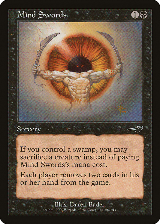 Mind Swords (NEM-060) - Nemesis Foil