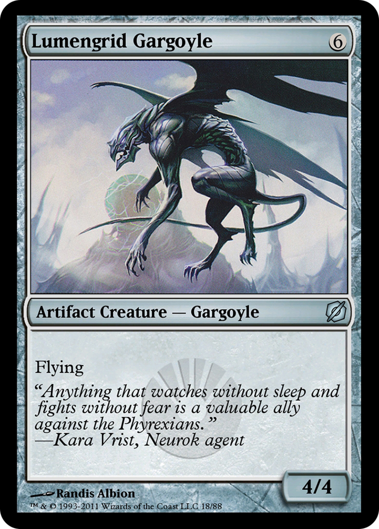 Lumengrid Gargoyle (TD2-018) - Duel Decks: Mirrodin Pure vs. New Phyrexia