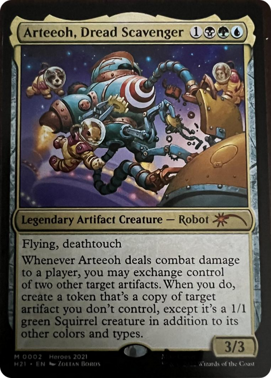 Arteeoh, Dread Scavenger (PH21-002) - 2021 Heroes of the Realm