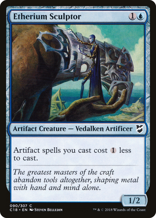 Etherium Sculptor (C18-090) - Commander 2018