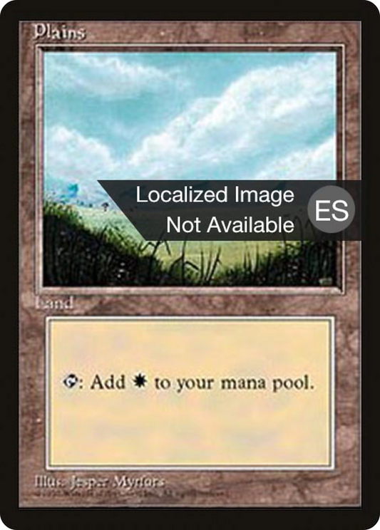 Plains (4BB-364) - Fourth Edition Foreign Black Border