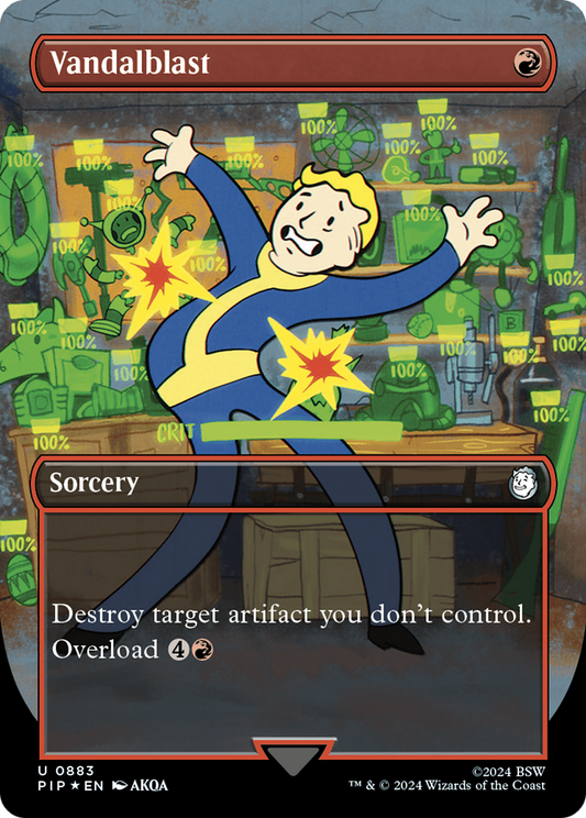 Vandalblast (PIP-883) - Fallout (Borderless) Foil